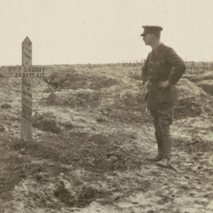 Original grave: Pte. P D Boddy, courtesy Australian War Memorial